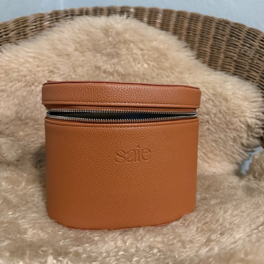 Saie Vanity Travel Case Makeup Bag Train